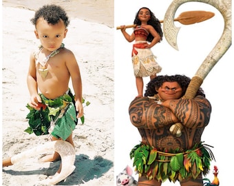 maui disney infant moana costume hawaiian cosplay maui adult maui