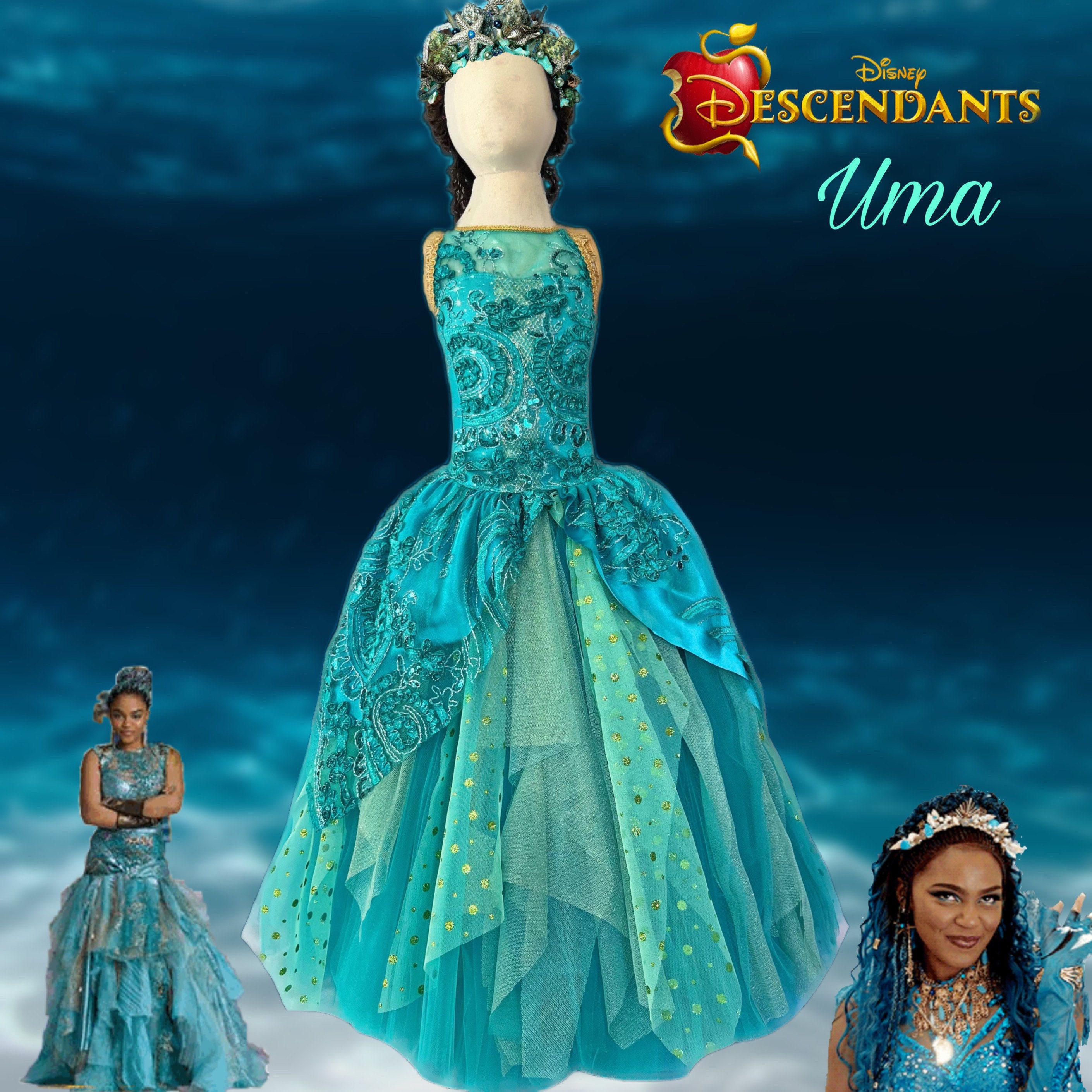 Disney Descendants Uma Under the Sea Doll