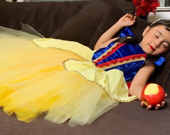 Snow White costume princess Snow White dress Halloween princess dress