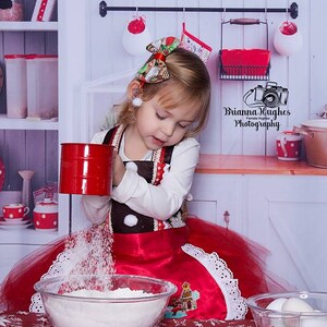 Déguisement de Noël fille en pain d&#39;épice Déguisements de Noël en pain d&#39;épice pour fille