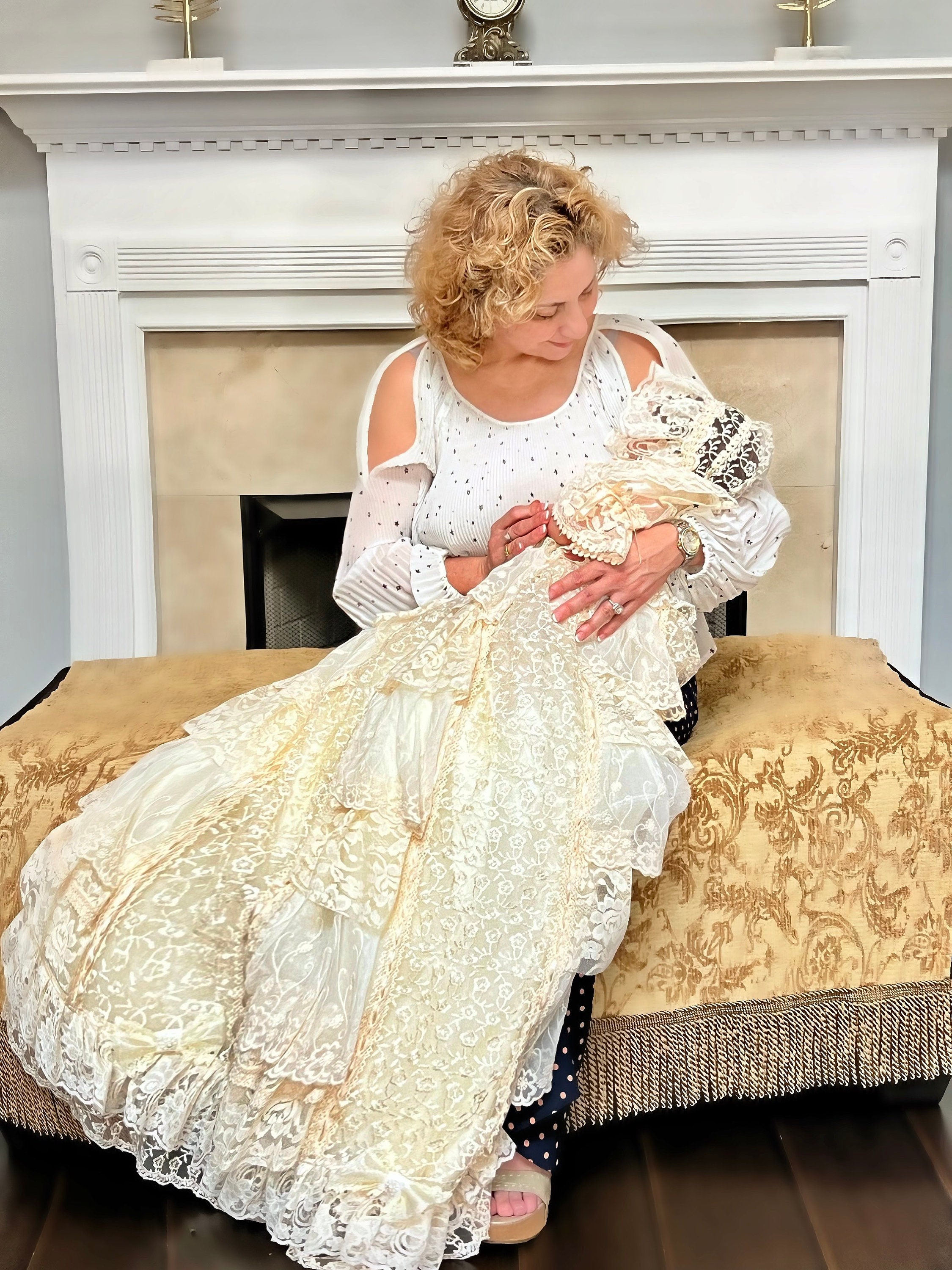 Baby dedication dress sale