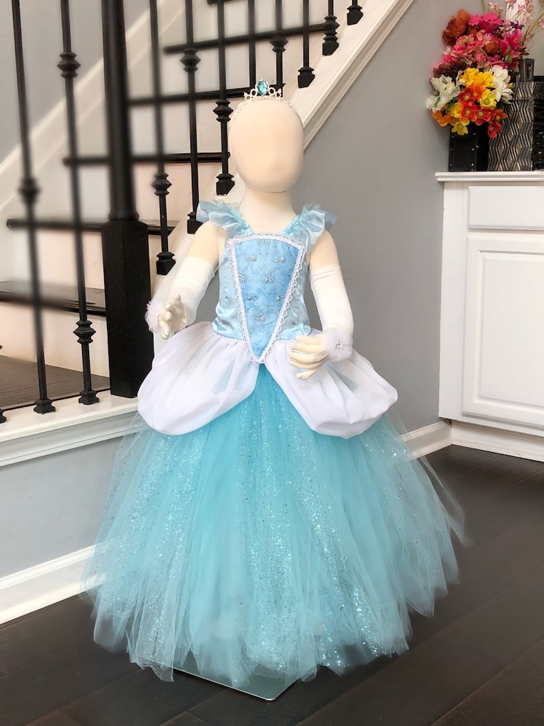 Cinderella girls dress Cinderella baby Dress Cinderella costume image 5