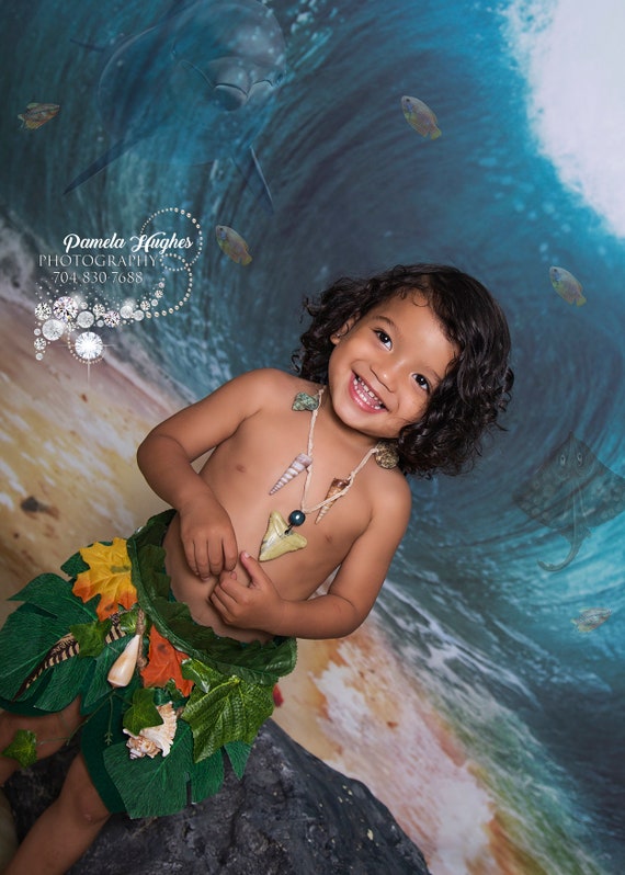 Fantasia Moana Infantil Vestido Original Disney com Colar - 7 Artes BrinQ  Fantasias