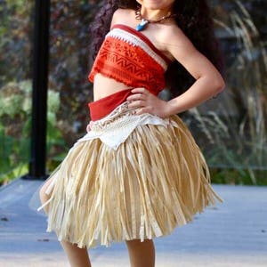 Moana Costume Disney Moana Dress Moana outfit Girls Toddler Adult Moana Cosplay Moana princess dress up Princess Halloween costume image 5