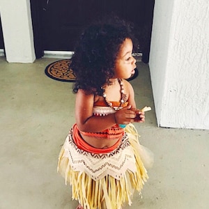 Moana Costume Disney Moana Dress Moana outfit Girls Toddler Adult Moana Cosplay Moana princess dress up Princess Halloween costume image 6