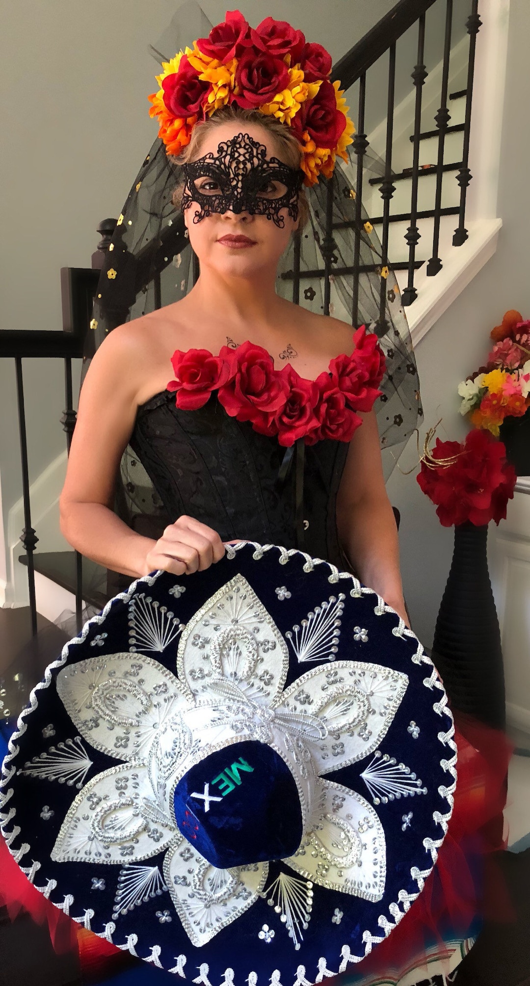 The Day of the Dead Costume Adult Coco Outfit Carnival Adult Costume