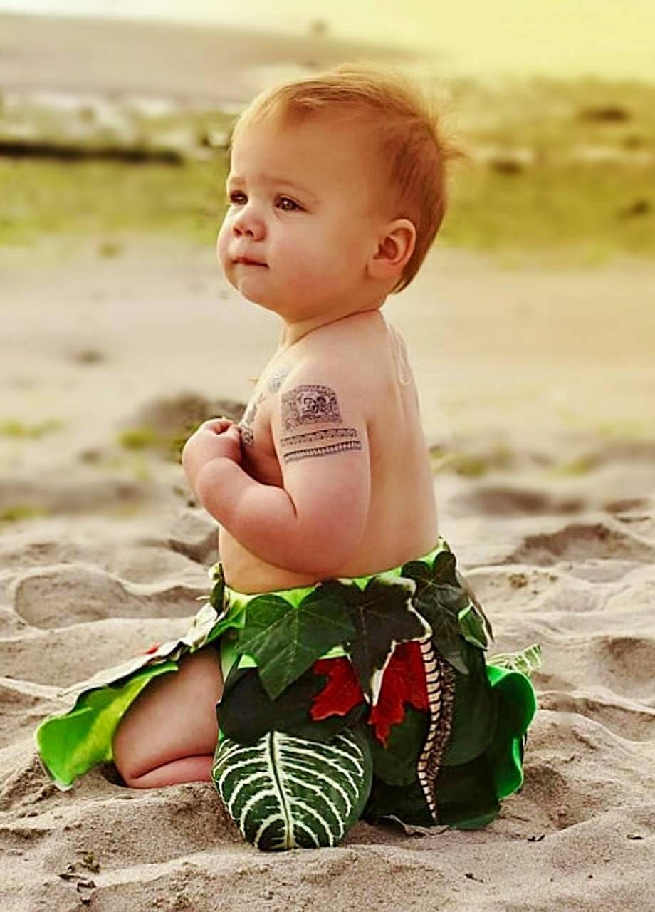 maui disney baby moana kostuum hawaiian cosplay maui volwassen maui Kleding Meisjeskleding Verkleden 