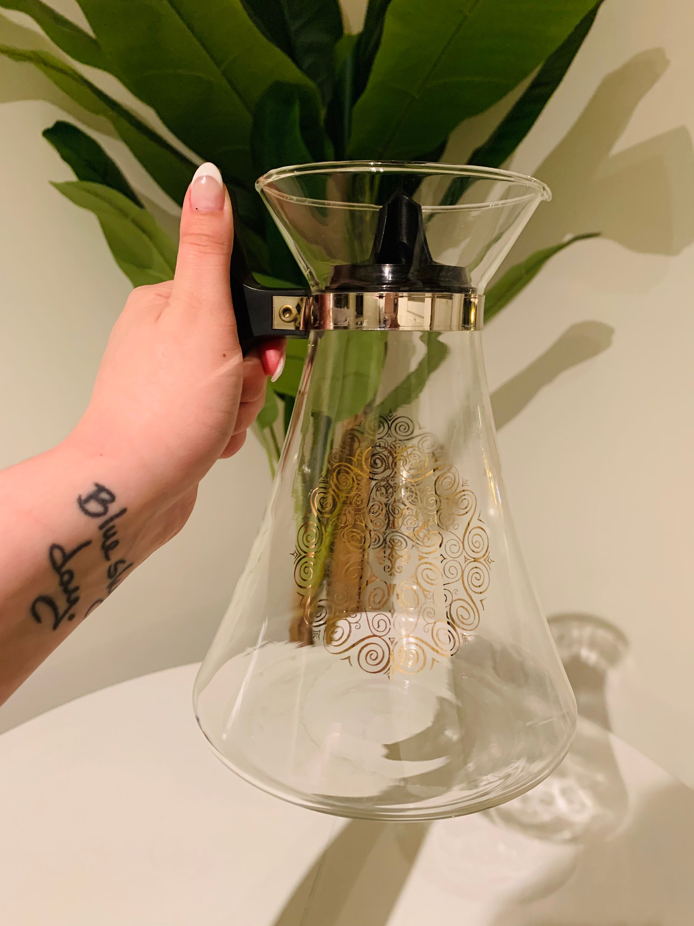 8 Cup/48 Oz. Geni Glass Coffee Carafe 
