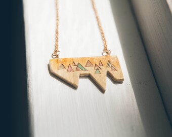 Geometric Necklace