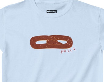 Kids Philly Pretzel Shirt, Philadelphia, Philadelphia Soft Pretzel, Kids Heavy Cotton™ Tee