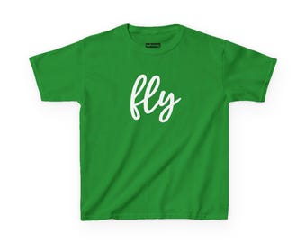 Kids Philly Script Shirt, Philadelphia, Eagles Inspired, footballl, Kids Heavy Cotton™ Tee