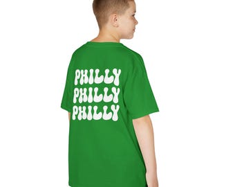 Kids Philly Shirt, Philadelphia, Eagles Inspired, footballl, Kids Heavy Cotton™ Tee