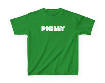 Kids Philly Shirt, Philadelphia, Eagles Inspired, footballl, Kids Heavy Cotton™ Tee