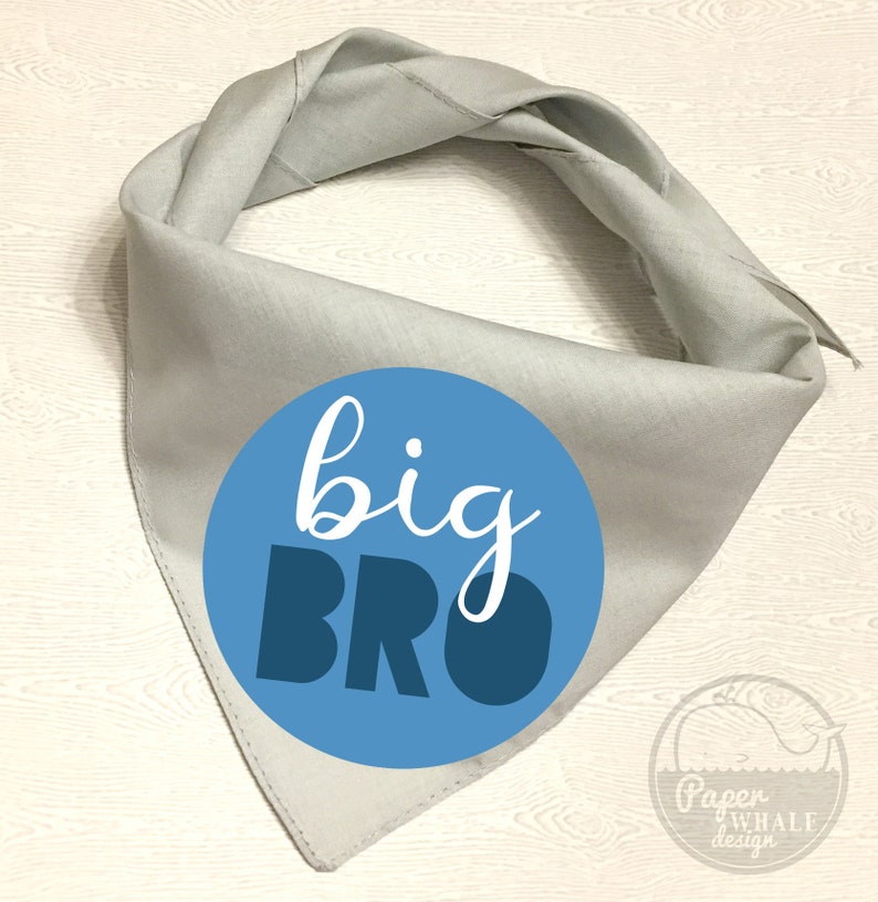 Big Brother Pet Photo Prop Pregnancy Big Brother Dog Dog Pregnancy Bandana Dog Pregnancy Announcement Big Brother Dog Shirt