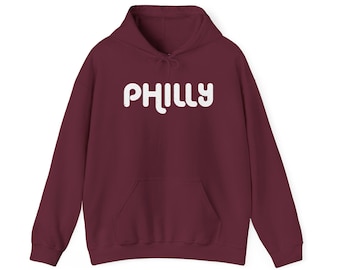 Philly Bubble Hoodie, Baseball, Phillies Inspired, Philadelphia, City, Brotherly love, Hooded Sweatshirt