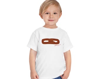 Philly Pretzel Toddler Short Sleeve Tee