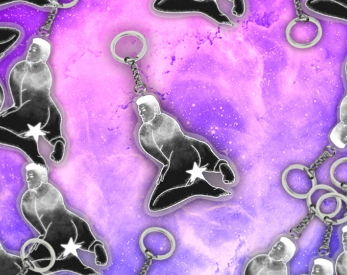 Celestial Bodies Star Booty Keychain