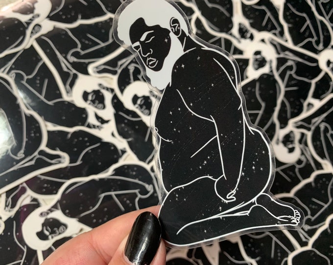 Gentle Giant Celestial Bodies Clear Sticker