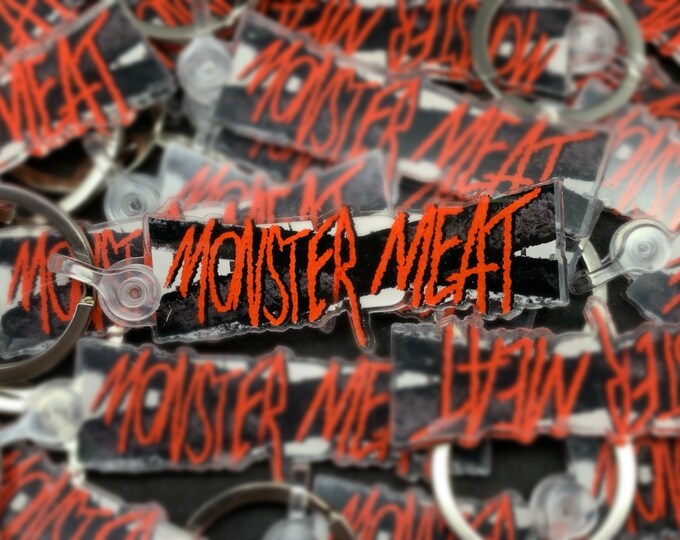 Monster Meat Logo Keychain