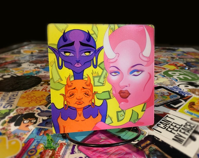 Happy Family lenticular print