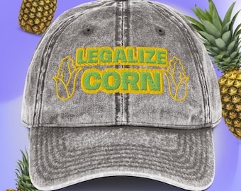 Legalize Corn dad hat