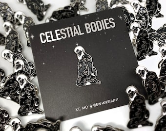 Gentle Giant 1.25” Celestial Bodies Enamel Pin