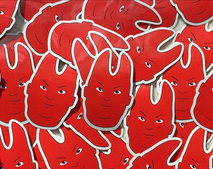 Devil Bobby Blood Tooth sticker