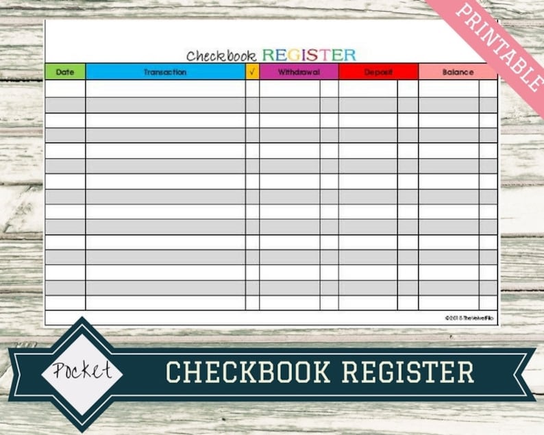checkbook register for mac pro