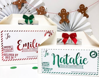 Download Free Christmas Eve Box Etsy SVG DXF Cut File