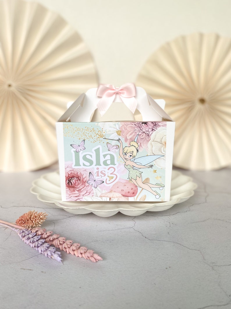 Birthday Party Activity Box | TINKERBELL BUTTERFLY | Childrens Gift ...