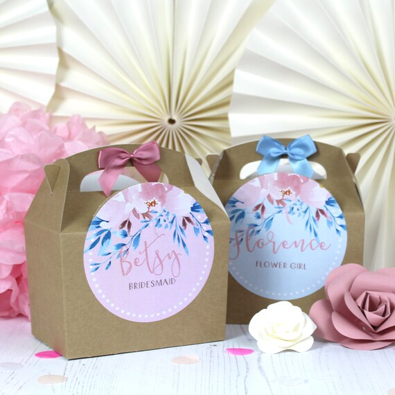 CHILDRENS ACTIVITY BOX  PERSONALISED WEDDING BOXESKRAFTPARTY BAG FAVOUR 
