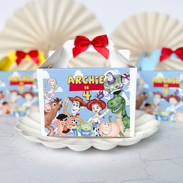 Personalised Birthday Party Activity Box | TOY STORY FRIENDS | Childrens Gift Boxes Favour