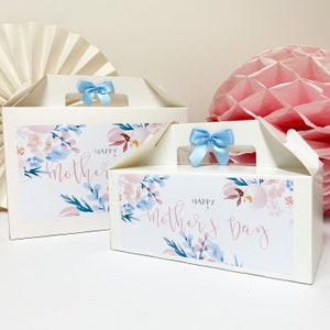 Personalised Mothers Day Gift Box  | ROSE MEADOW | Floral Mothering Sunday with optional A6 Card