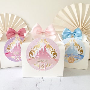 Children’s Party Box | PRINCESS CASTLE | Personalised kids luxe picnic meal boxes