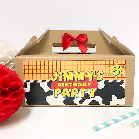 TOY STORY Birthday Party Box / PERSONALIZZATO / Scatole regalo per bambini  Favore -  Italia