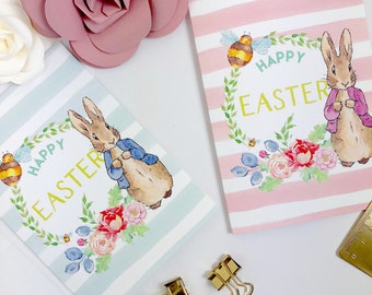 Happy Easter Card | PETER RABBIT | Greetings Card Childrens Easter Treat Easter Egg Hunt with envelope A6