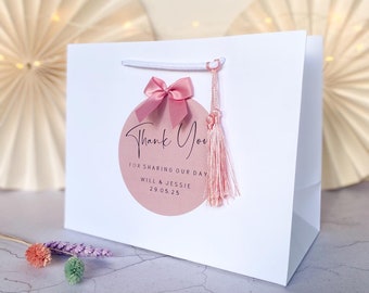 Personalised Gift Bags luxury Personalised | THANK YOU BAG | Spot Gift Bag | wedding Party Favour