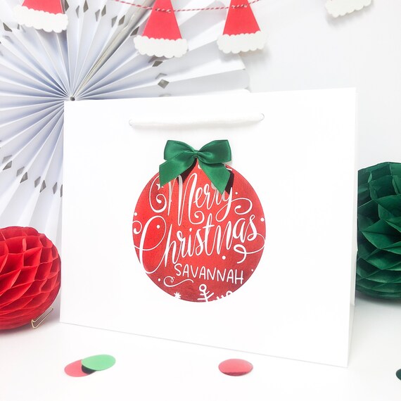 Foil christmas bags sale