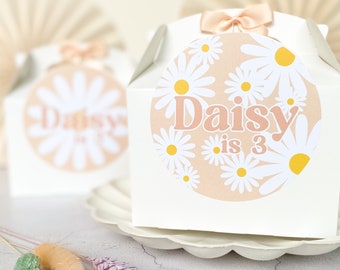 Children’s Party Box | PEACH DAISY | Personalised kids luxe picnic meal boxes