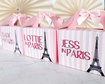 Hen Party Box | IN PARIS | Personalised luxe gift favour boxes girls trip