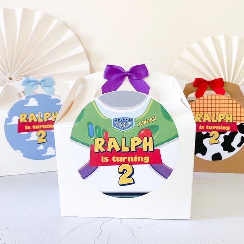 TOY STORY Birthday Party Gift Box CLOUDS Childrens Picnic Etsy UK