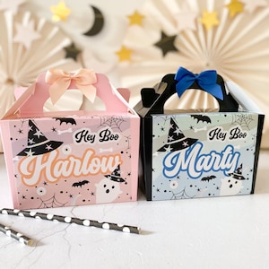 Halloween Trick or Treat Box | CUTE HALLOWEEN | Childrens Gift Party Boxes Favour Picnic Lunch boxes
