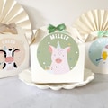 Children’s Party Box | FARM ANIMALS | Personalised kids meal boxes