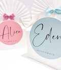 Kids Wedding Activity Box | BLACK SCRIPT | Personalised Favour Boxes | Flower Girl  Page Boy Gift | Childrens Table Bags product logo