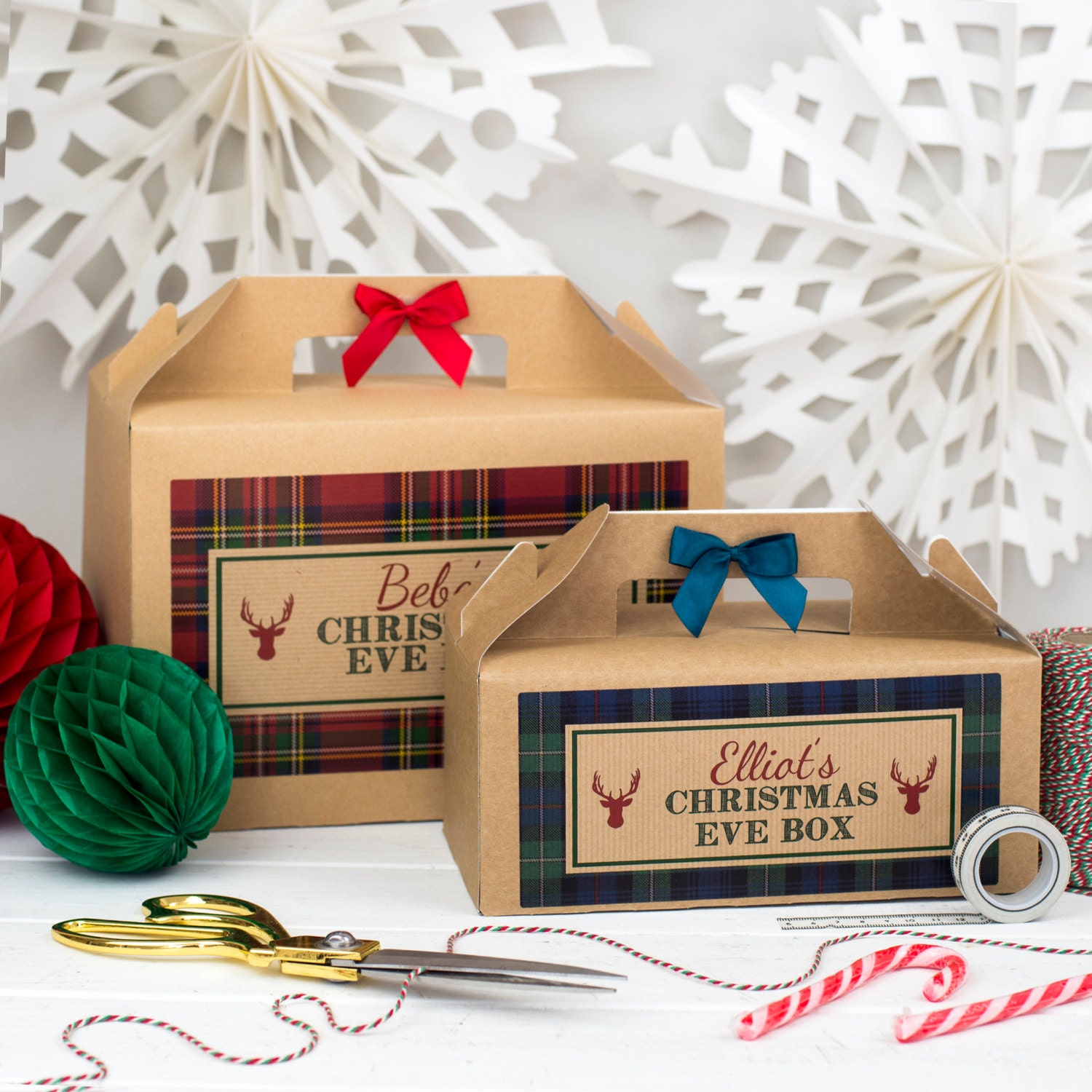 Christmas Eve Present Box 