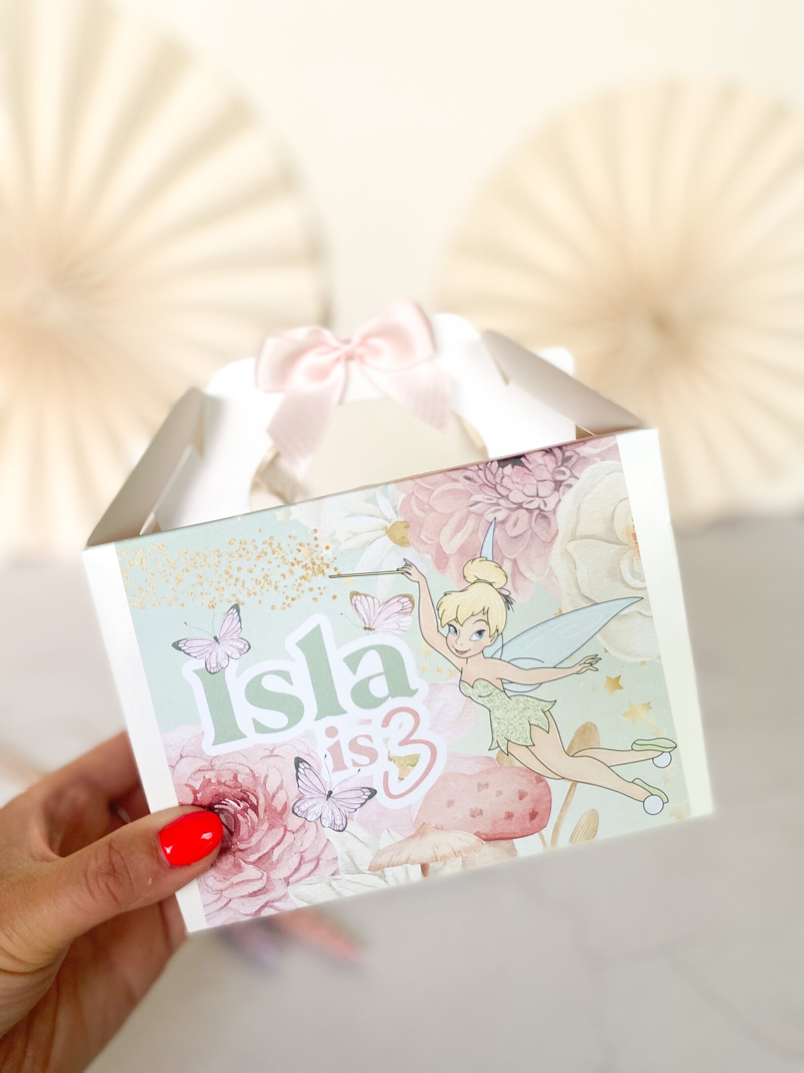 Birthday Party Activity Box | TINKERBELL BUTTERFLY | Childrens Gift ...