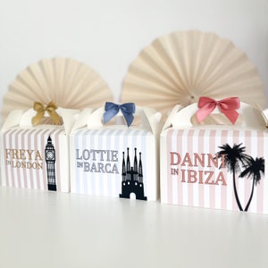 Hen Party Box | CITY LANDMARK | Personalised luxe gift favour boxes girls trip