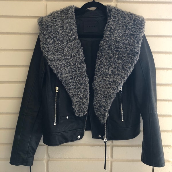 Thuriel Stole Faux Fur Crochet Pattern - Fur Collar - Retro Faux Fur - Scarf