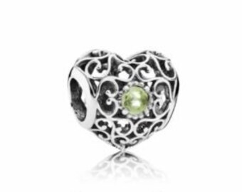pandora february birthstone necklace