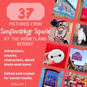 37 Disney Photos for Social Media | Travel Agent Resources | San Fransokyo | Advertising | Disney Parks | Digital Download | Marketing